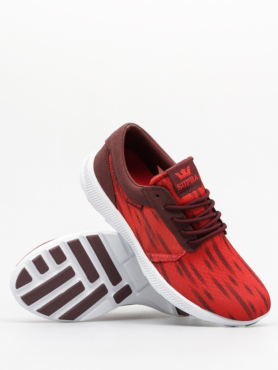 Supra Tenisky Hammer Run (red/burgundy white)
