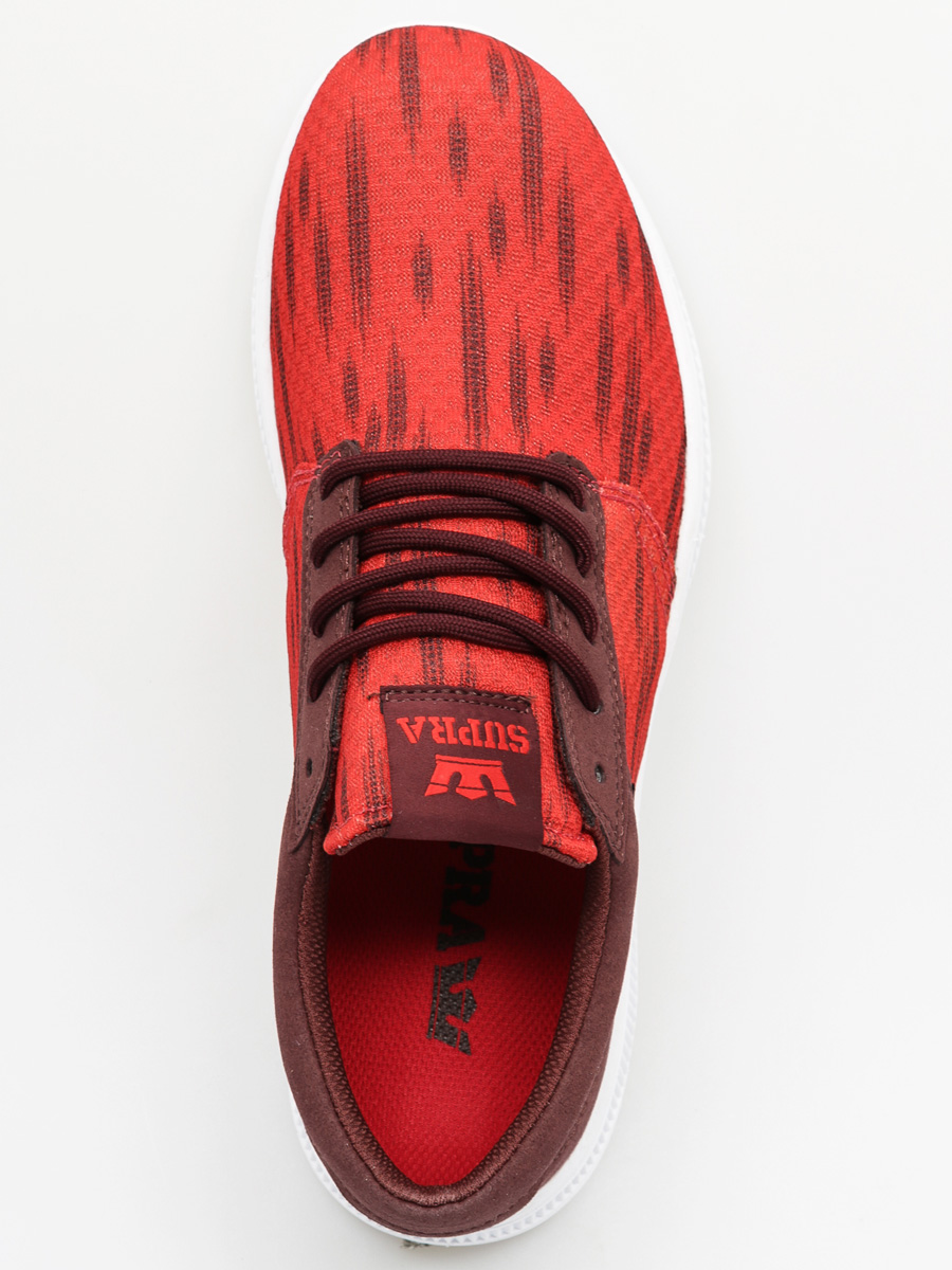 Supra Tenisky Hammer Run (red/burgundy white)