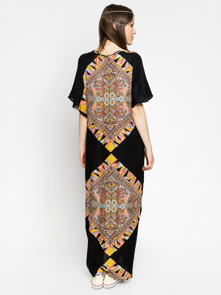 Volcom Šaty Crescent Phase Kafta Wmn (blk)