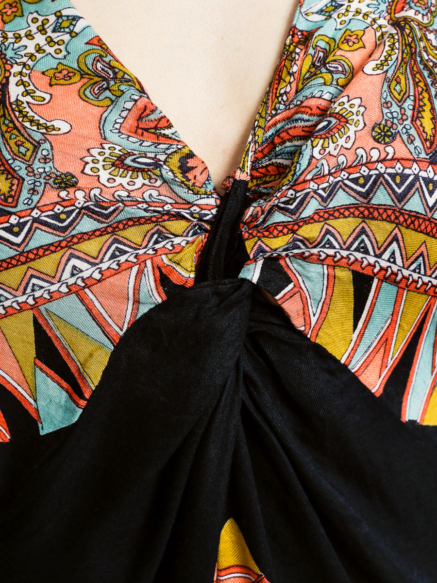 Volcom Šaty Crescent Phase Kafta Wmn (blk)