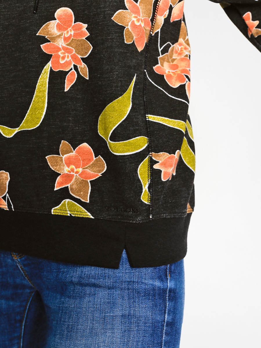 Volcom Mikina s kapucí Sunz Up HD Wmn (blk)