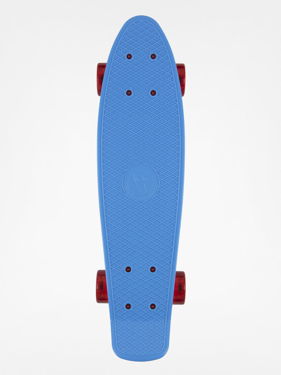 Fish Skateboards Cruiser 01 (blue/silver/red transparent)