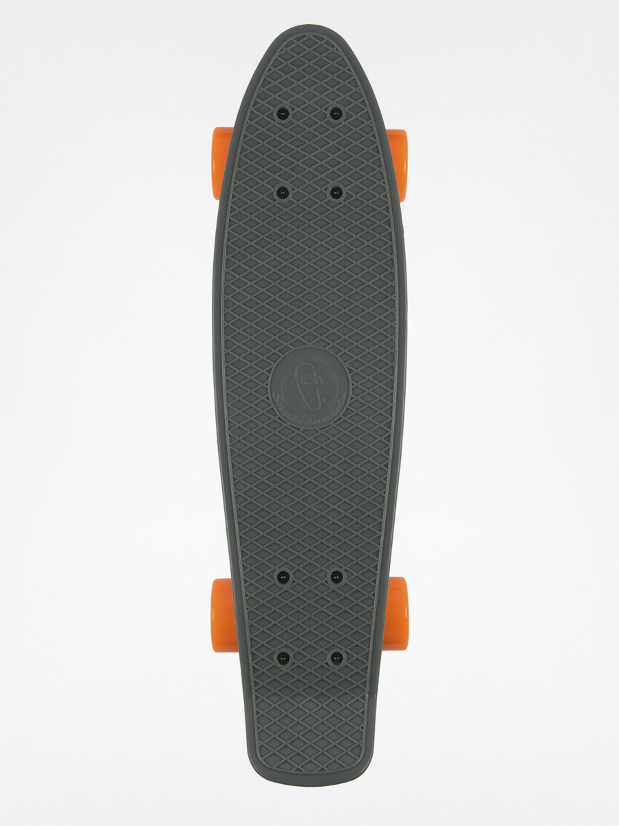 Fish Skateboards Cruiser 02 (grey/white/orange)