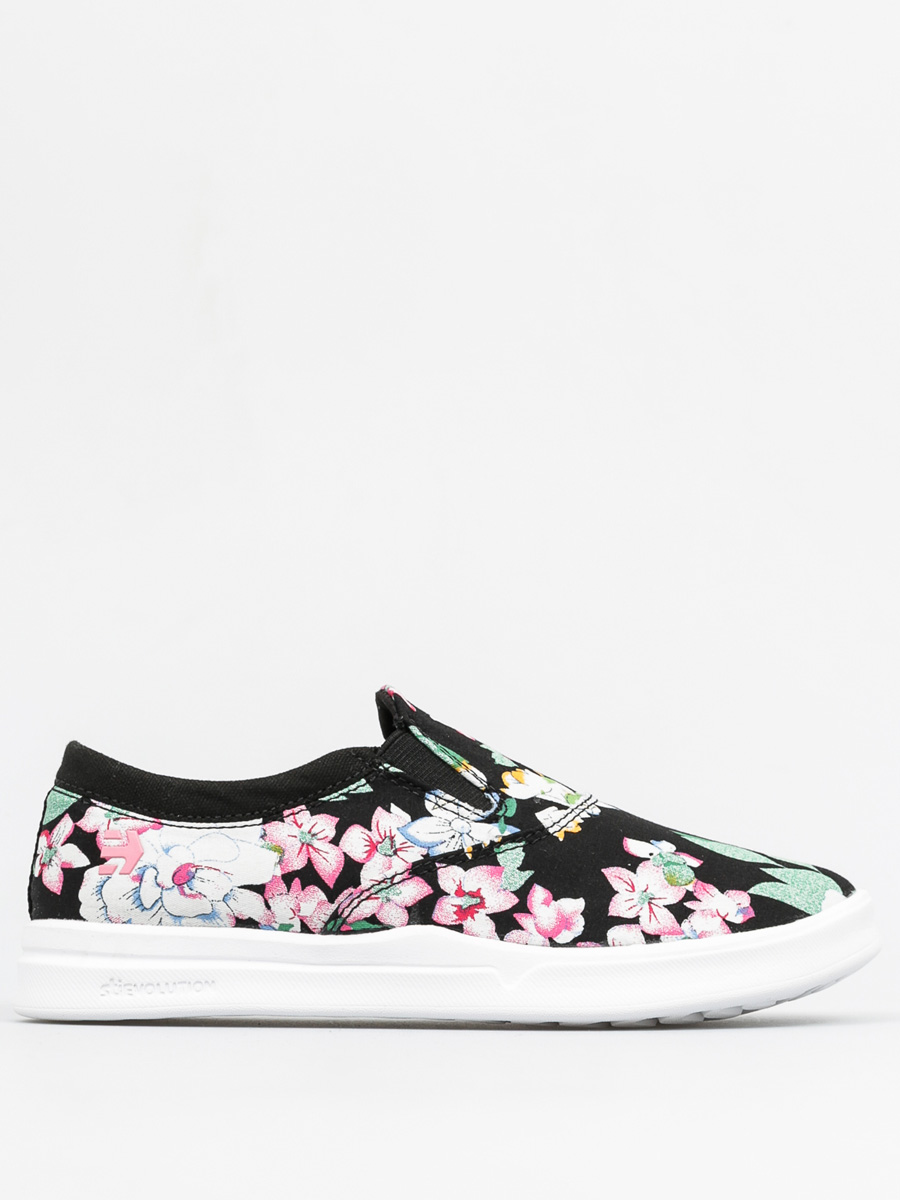 Etnies Boty Corby Slip SC Wmn (black/floral)