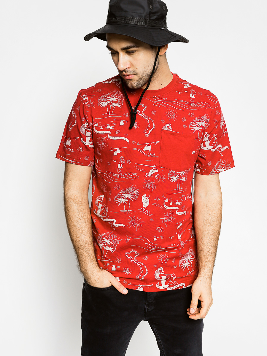 Altamont Tričko Helloha Pocket (brick)