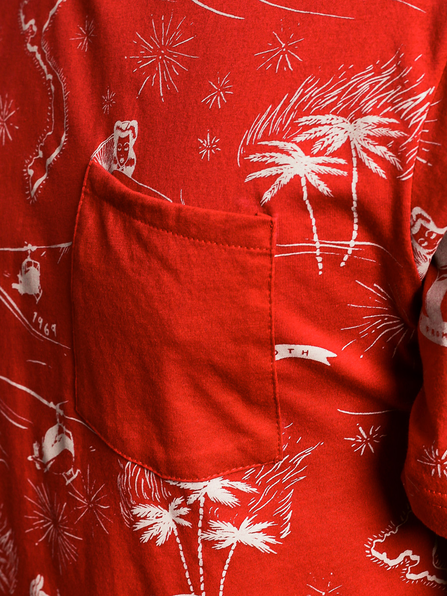 Altamont Tričko Helloha Pocket (brick)