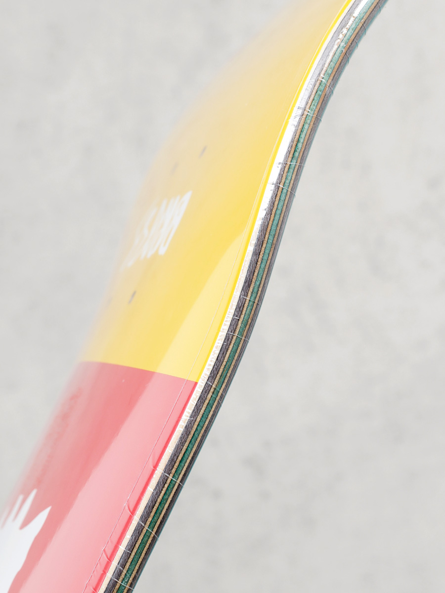 Deska Zero Boserio Single Skull (yellow/red/white)