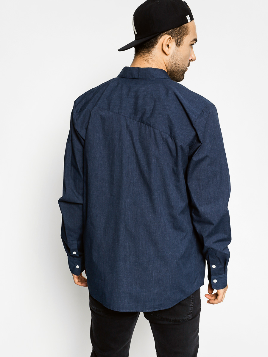 Volcom Košile Everett Solid LS (nvy)