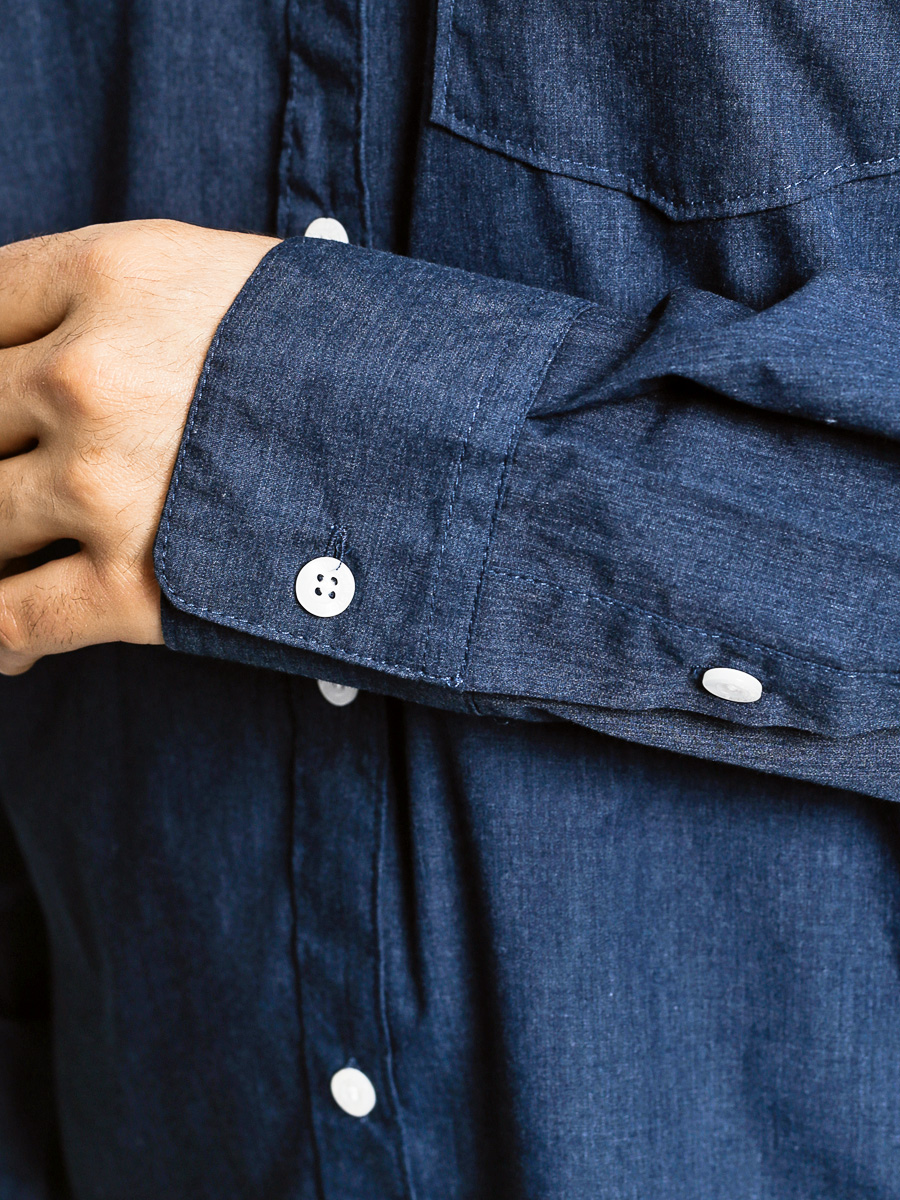 Volcom Košile Everett Solid LS (nvy)