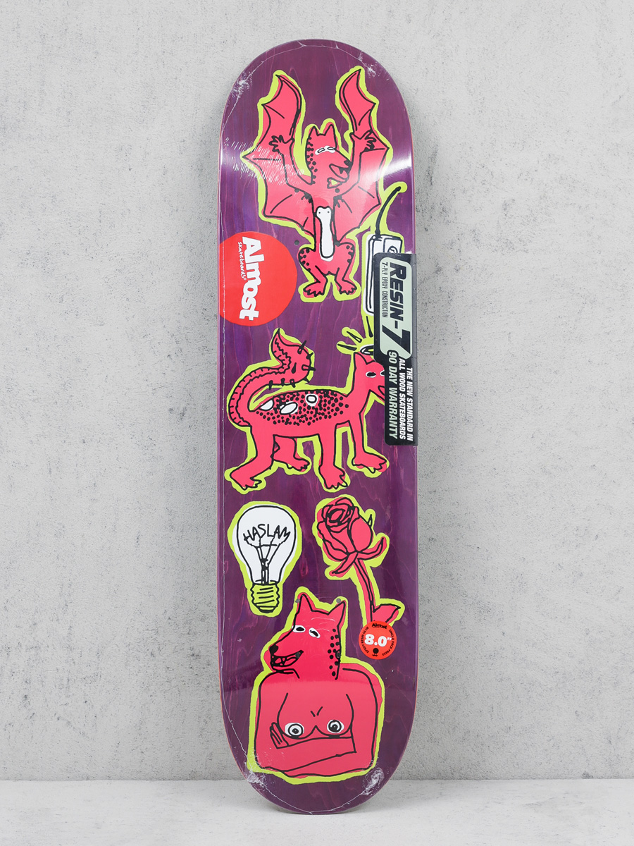 Deska Almost Dumb Doodle Resin 7 (haslam)