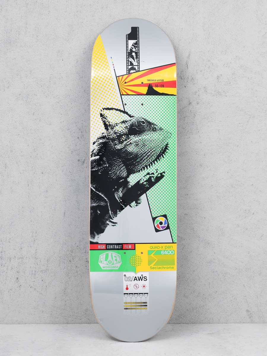 Deska Alienworkshop Sectachrome Chame (silver/black/green/yellow)