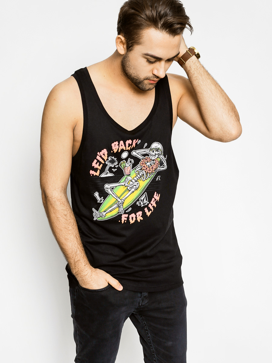 Volcom Tričko Leid Back Lw Tank (blk)