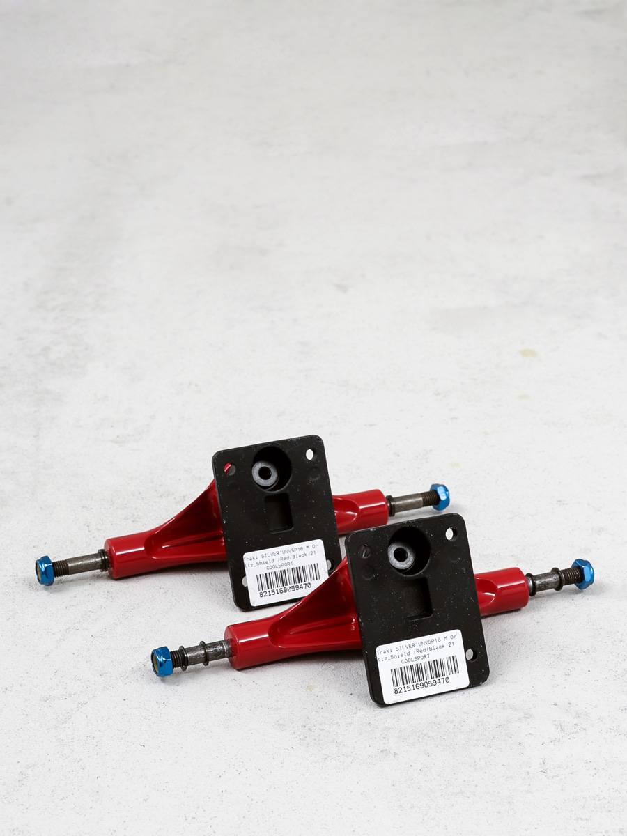 Silver Trucky Ortiz Shield (red/black)