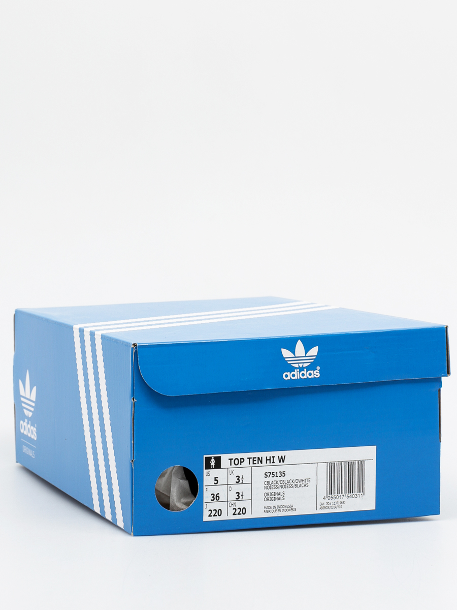 adidas Boty Top Ten Hi Wmn (cblack/cblack/owhite)