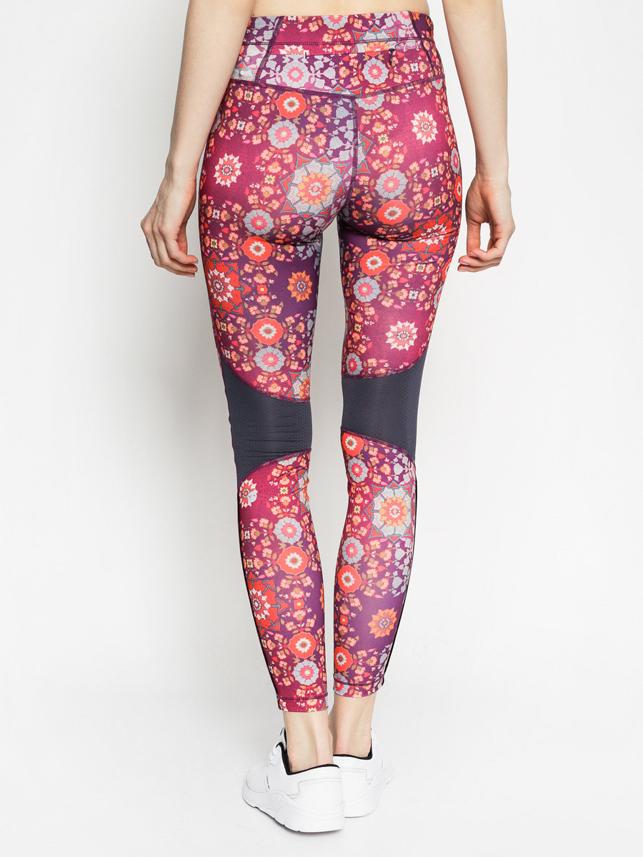 Dámské Roxy Termoleginy Relay Pant (pink/violet/multi)