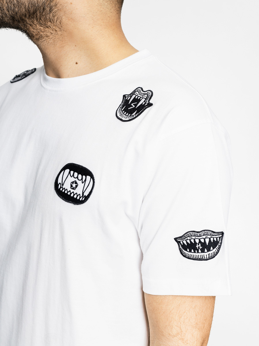RUSH dnm Tričko Rush Bites (white)