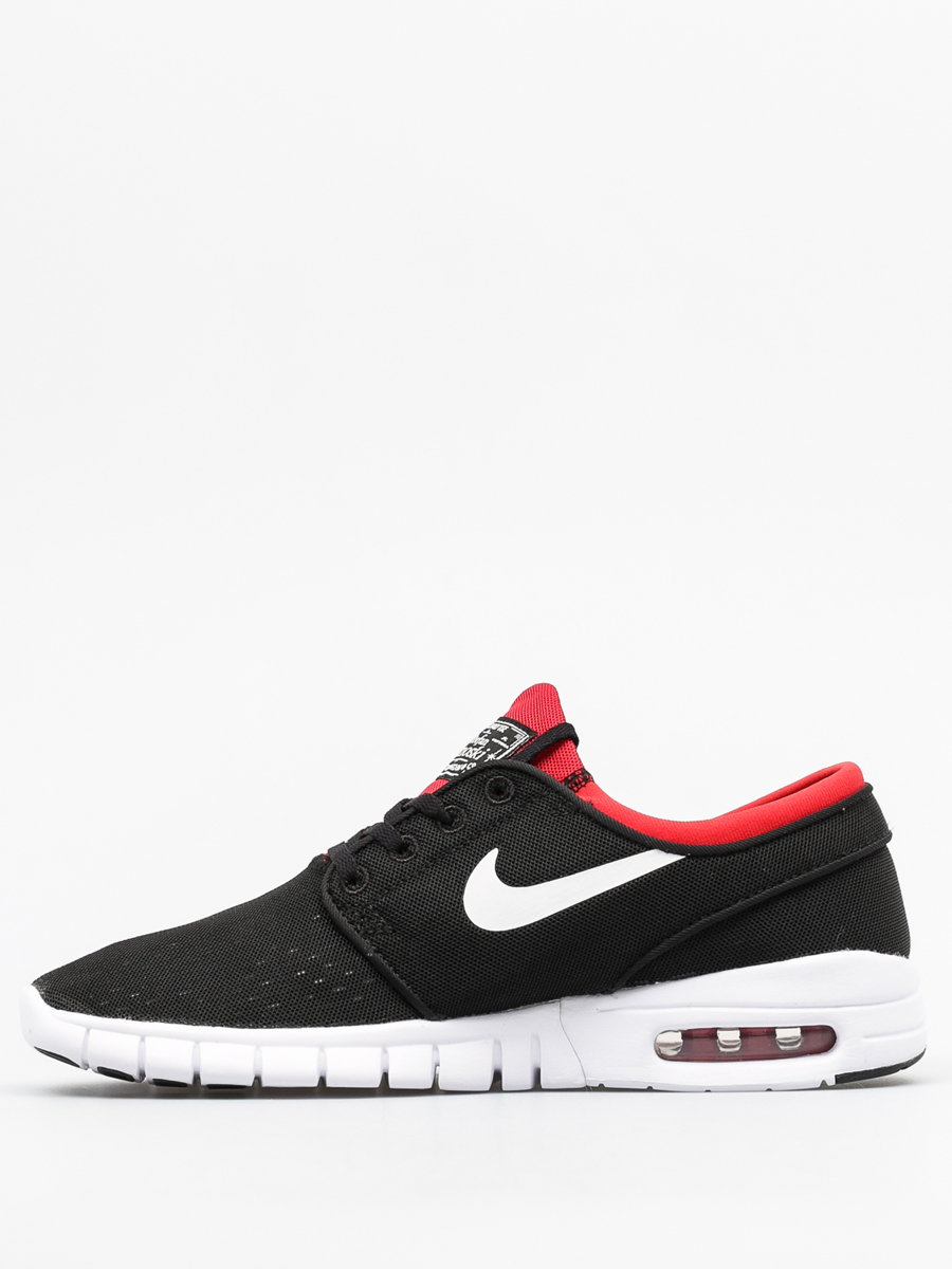 Nike SB Boty Stefan Janoski Max (black/white university red)
