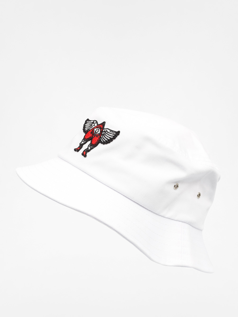 Klobouk RUSH Bucket (white)