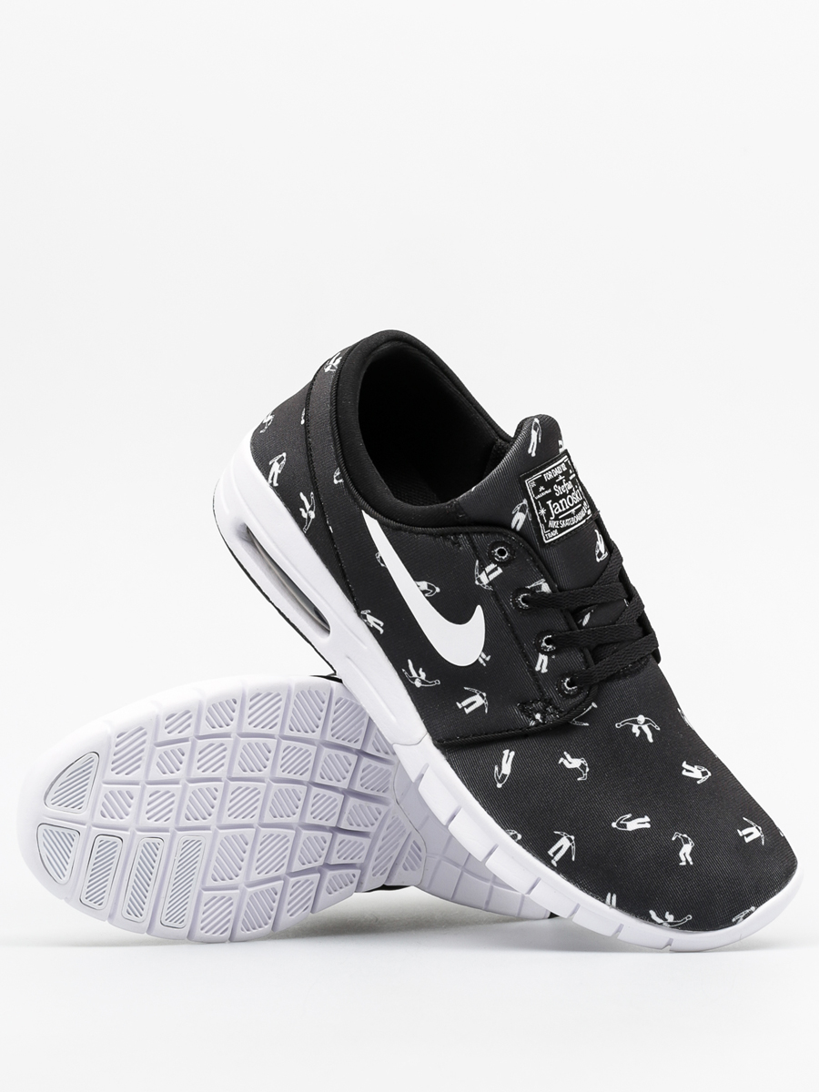 Boty Nike SB Stefan Janoski Max Prm (black/white black)