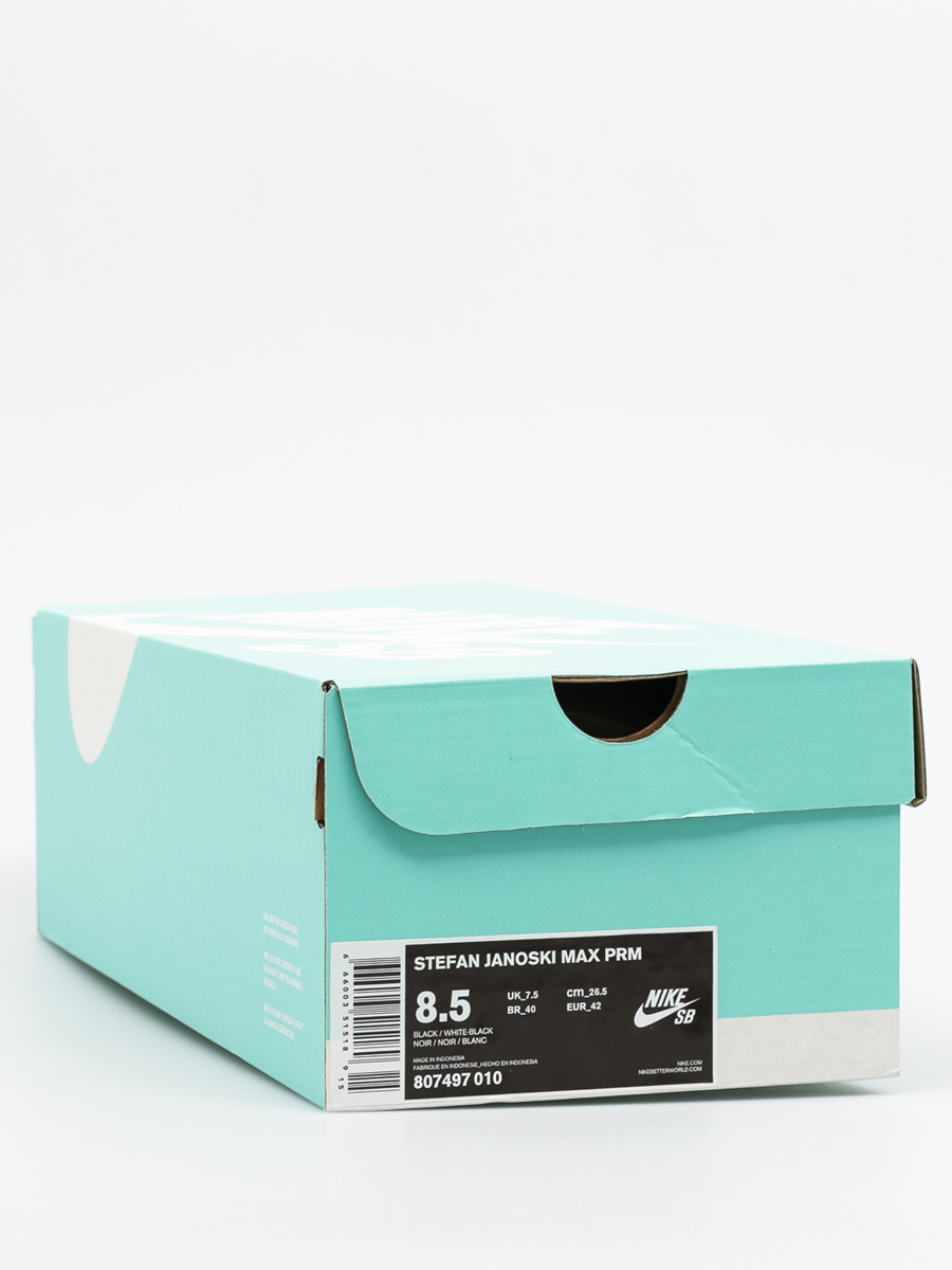 Boty Nike SB Stefan Janoski Max Prm (black/white black)