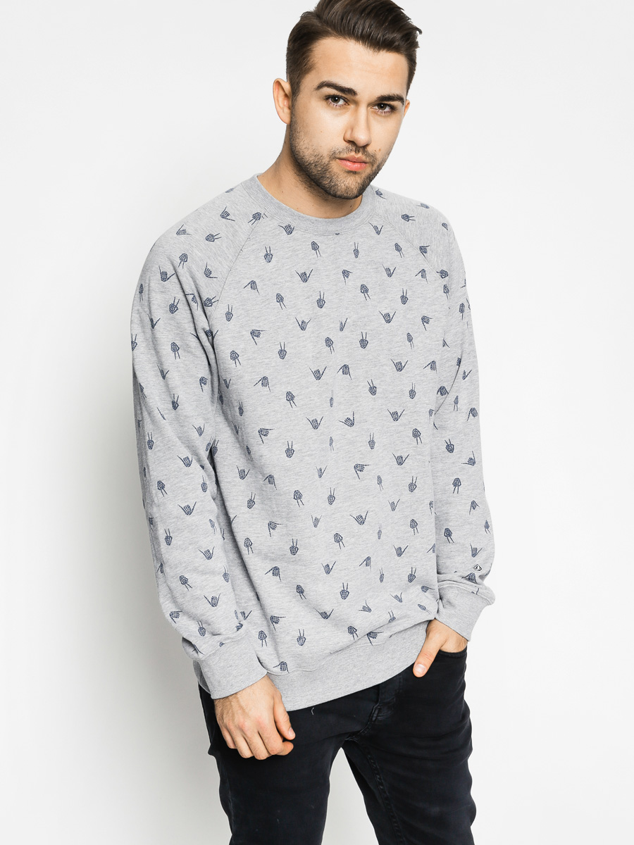 Mikina Volcom Nydiver Crew (hgr)