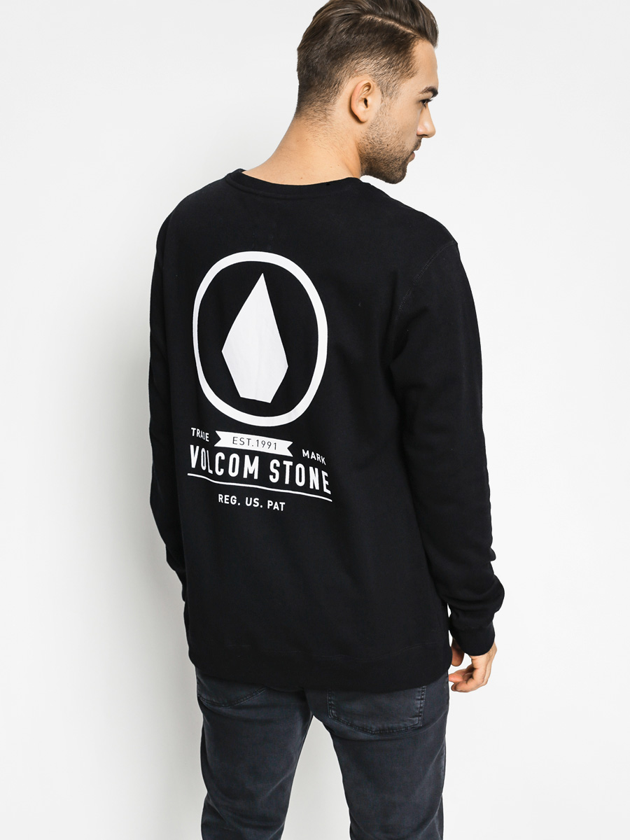 Mikina Volcom Stray Dog Crew (blk)