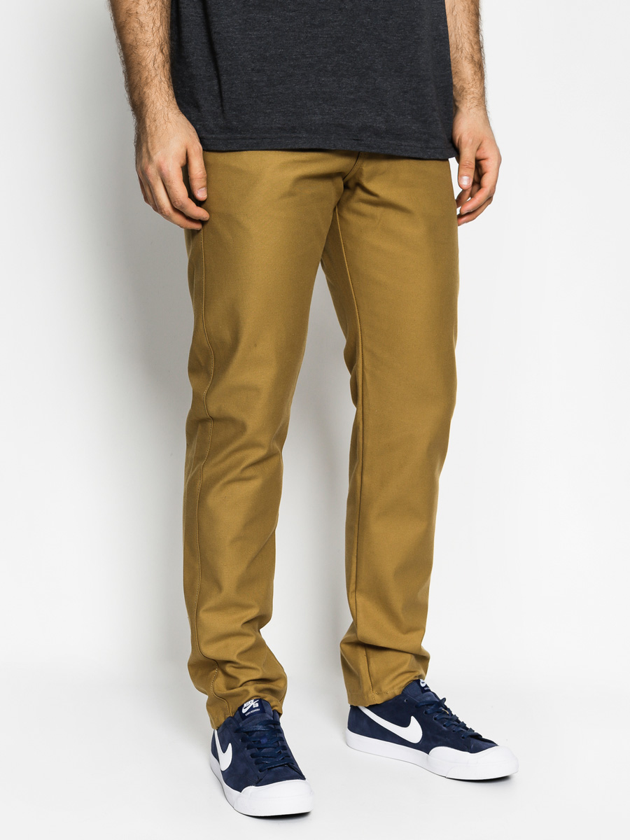 Turbokolor Kalhoty Chino Slim Fit (olive/dune camo)