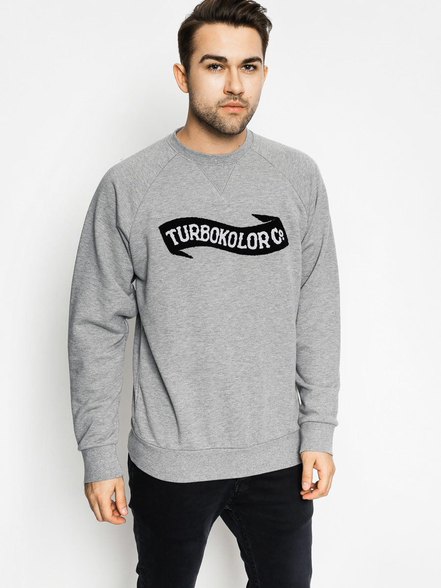 Mikina Turbokolor Crewneck (grey)