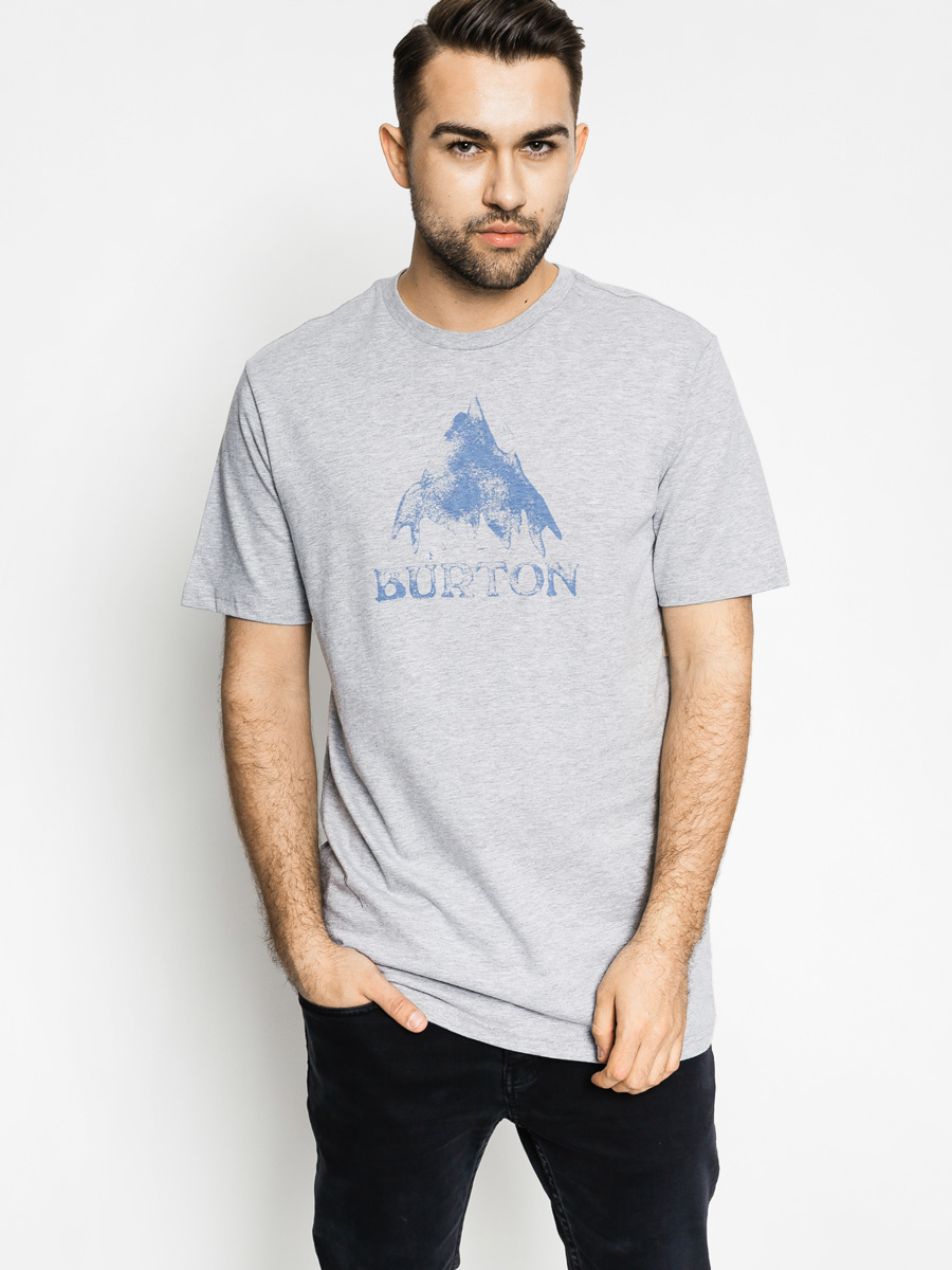 Tričko Burton Stamped Mtn (grey heather)