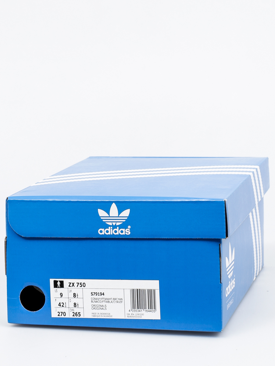 Boty adidas Zx 750 (conavy/ftwwht/brcyan)