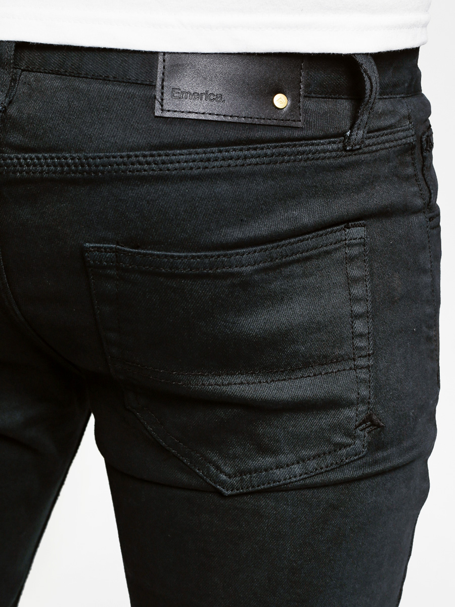 Kalhoty Emerica Pure Slim 5 Pkt (black)