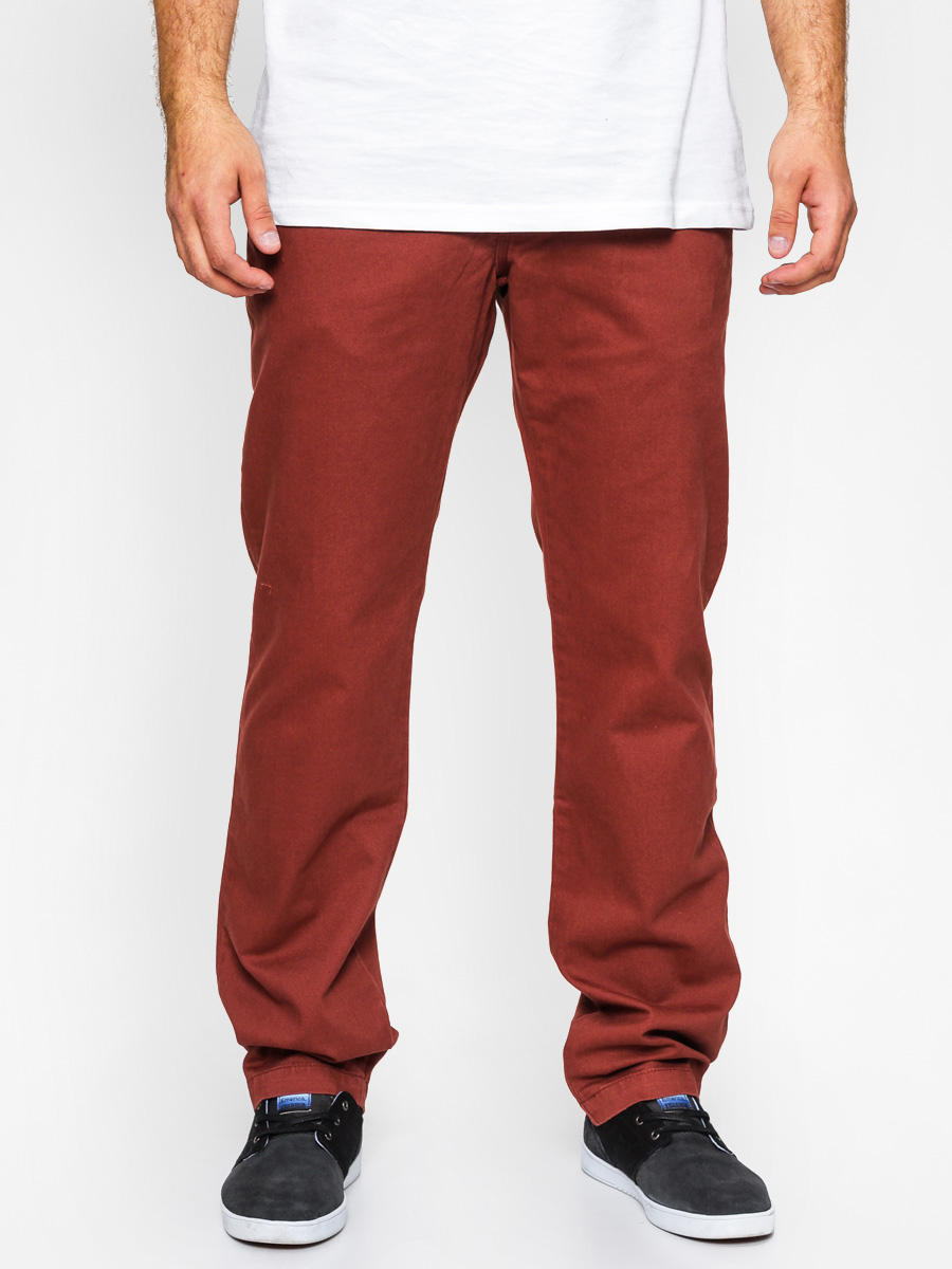Kalhoty Vans Excerpt Chino (brick maroon)