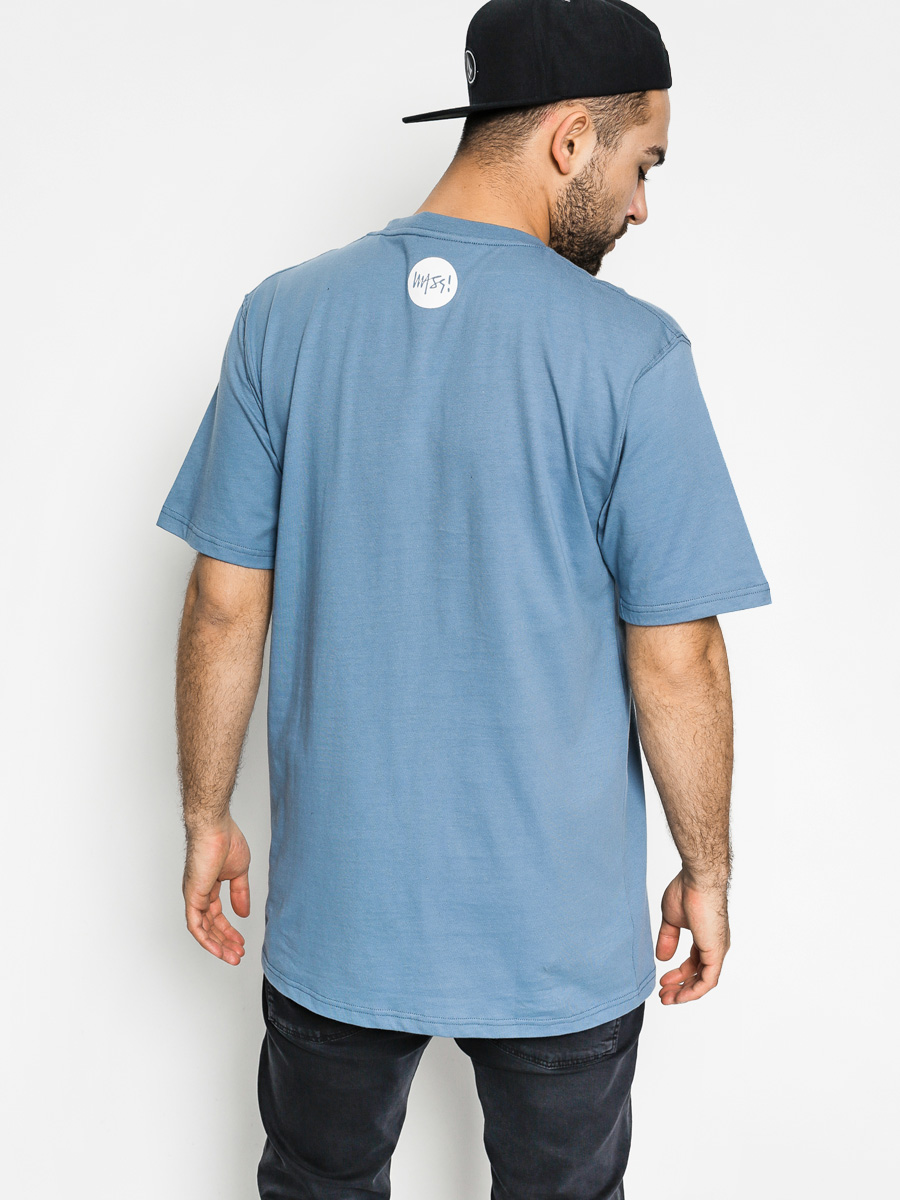 Tričko MassDnm Signature (dusty blue)