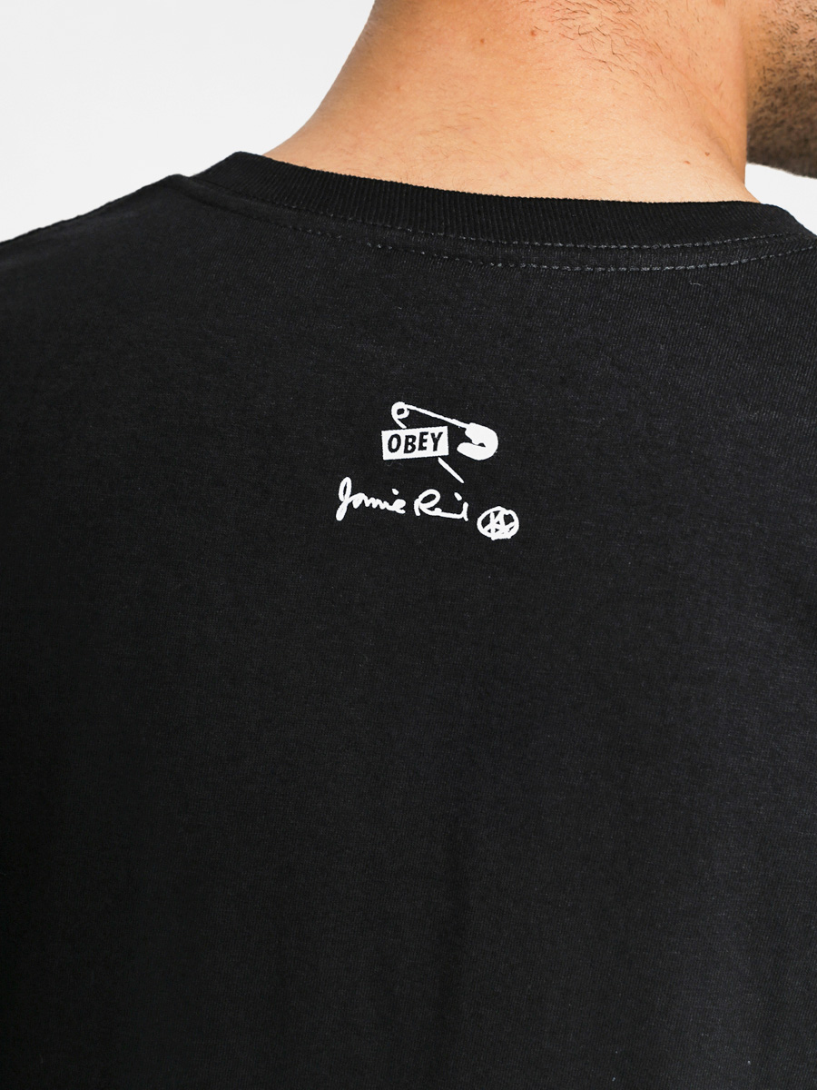 Tričko OBEY Urban Control Zone (black)