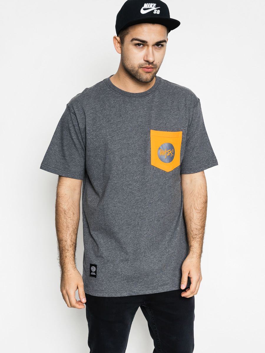 Tričko MassDnm Pocket Signature (grey)