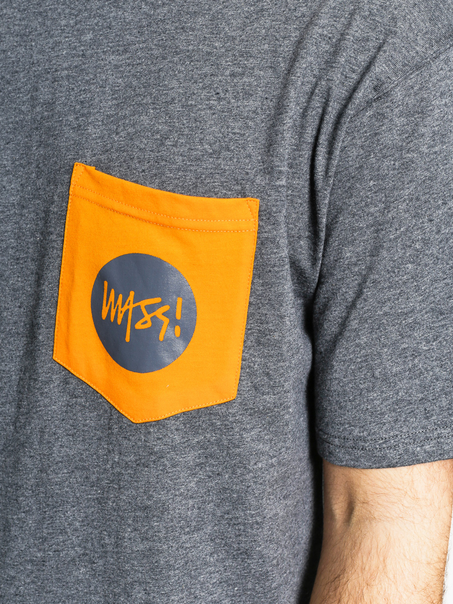 Tričko MassDnm Pocket Signature (grey)