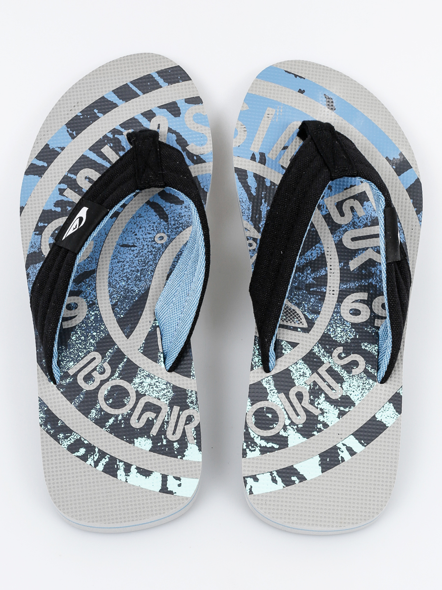 Plážovky Quiksilver Molokai Layback (navy/grey/black)