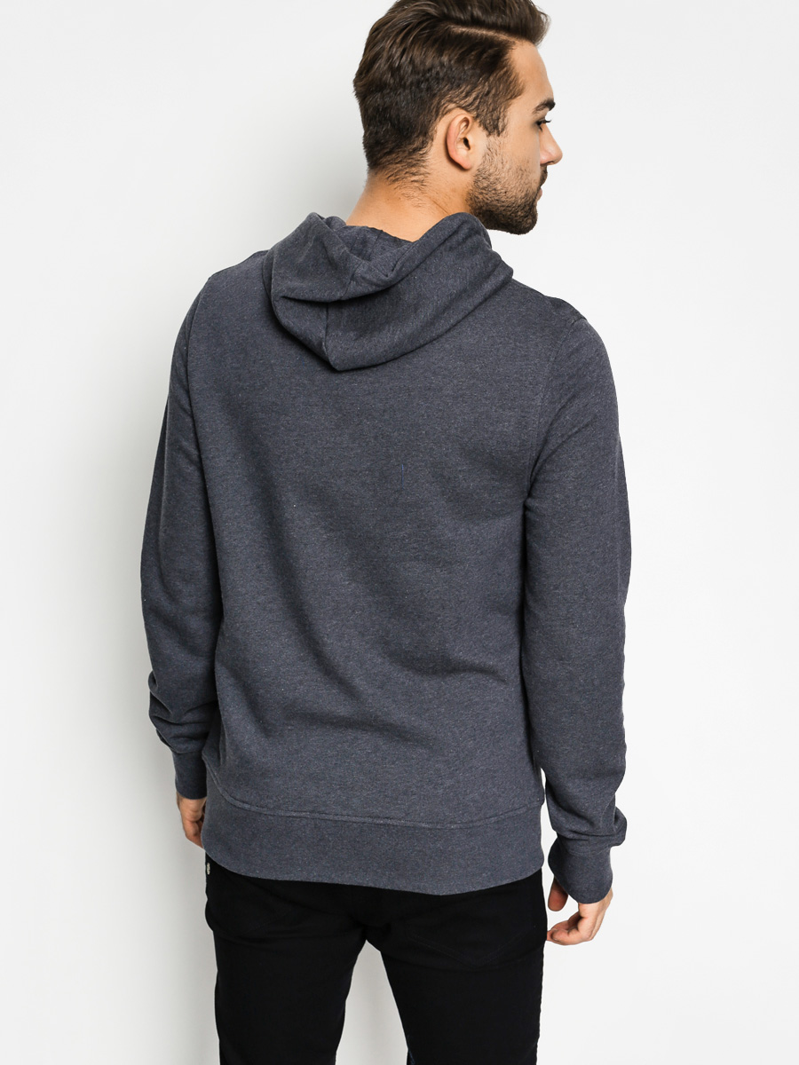 Mikina s kapucí Element Nam Palm Fill HD (charcoal heather)