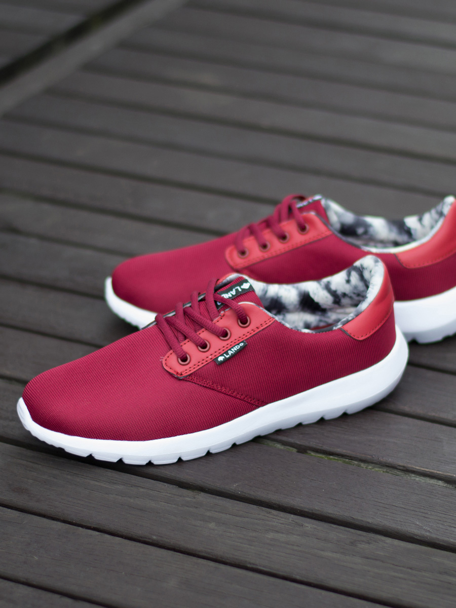 Boty Lando Laser (burgundy)