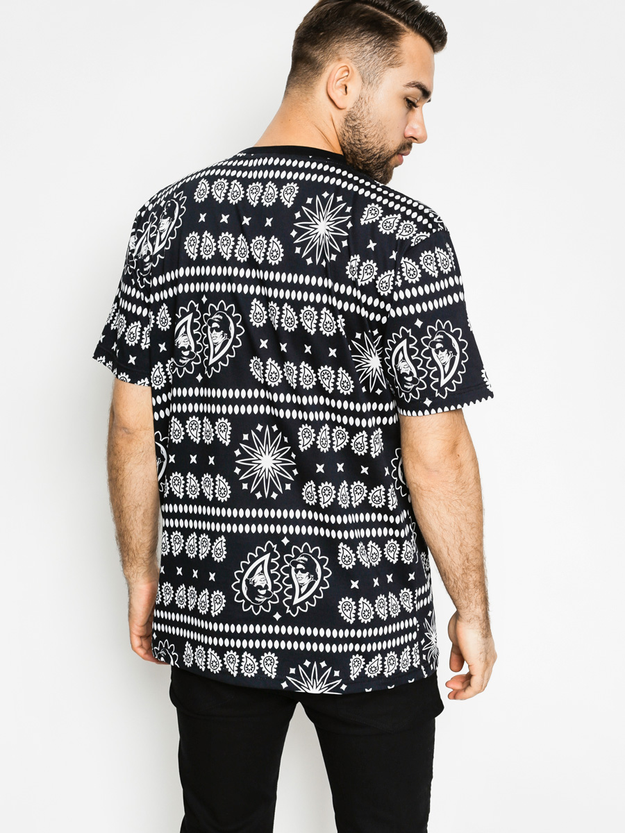 Tričko MassDnm Where Is Eazy (black/white)