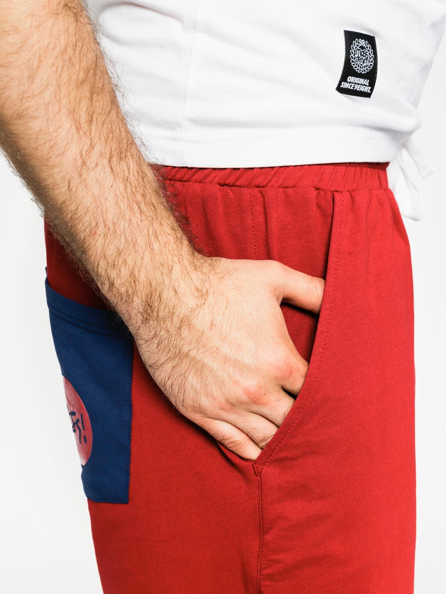 Kraťasy MassDnm Signature Drs (burgundy)