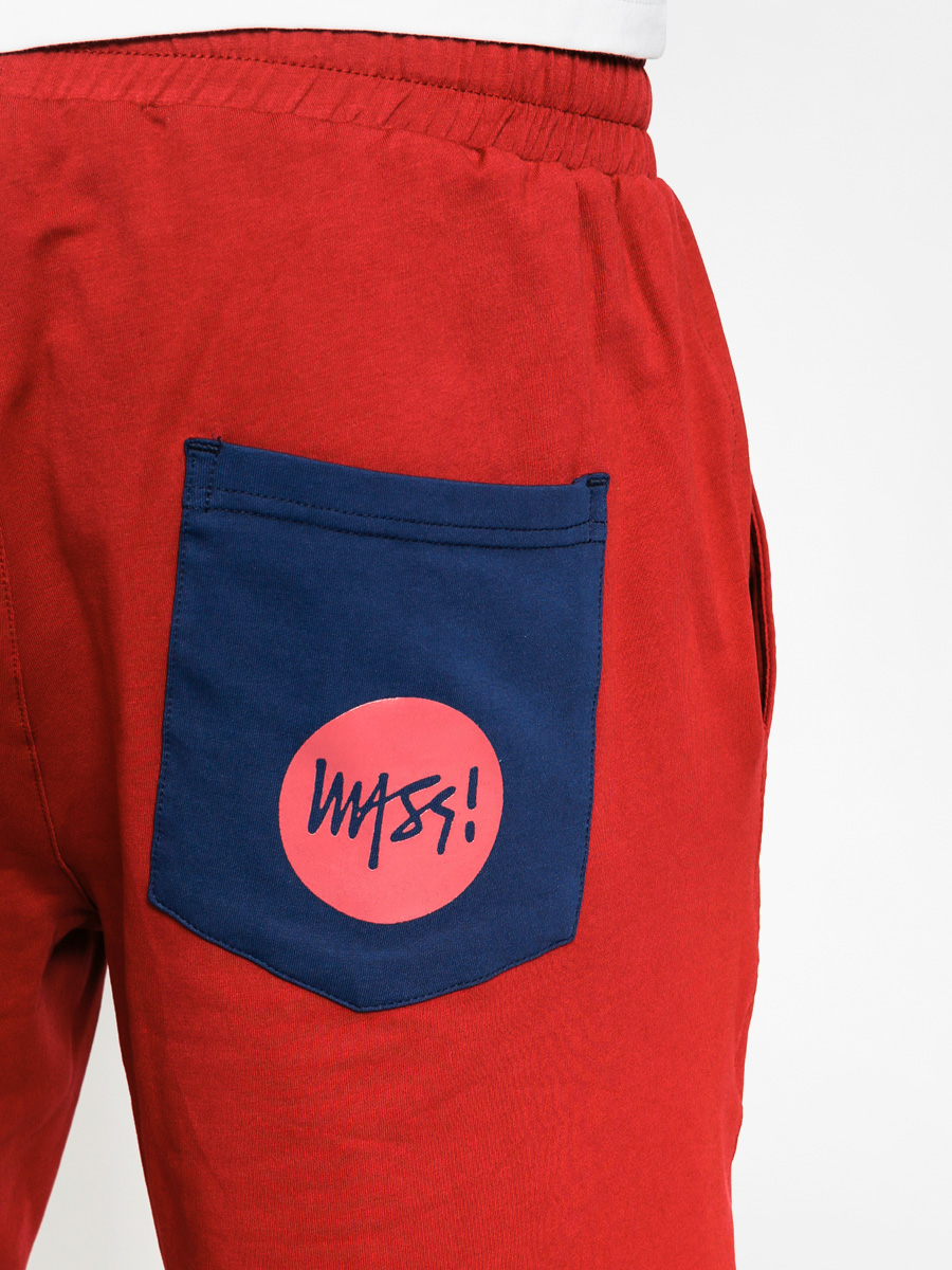 Kraťasy MassDnm Signature Drs (burgundy)