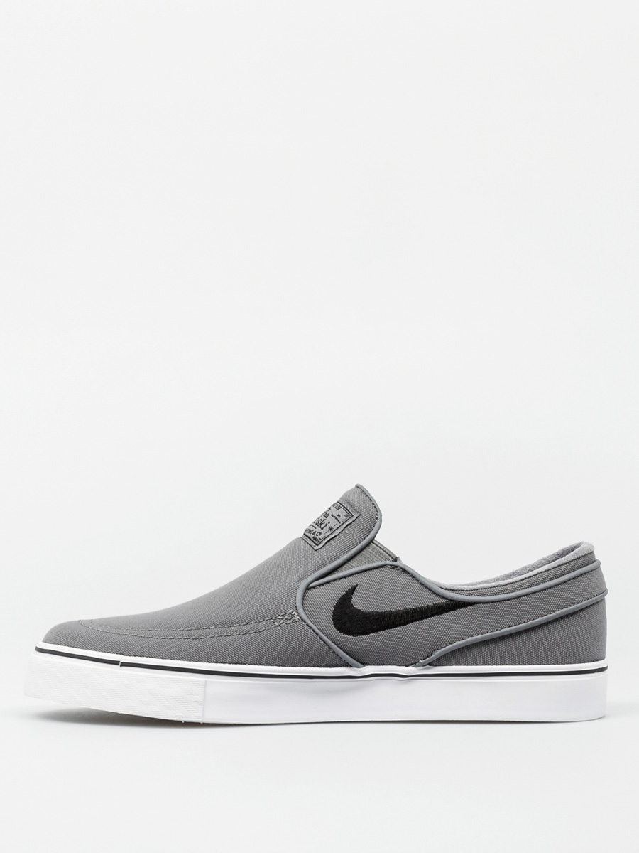 Boty Nike SB Zoom Stefan Janoski Slip Cnvs (cool grey/black white)