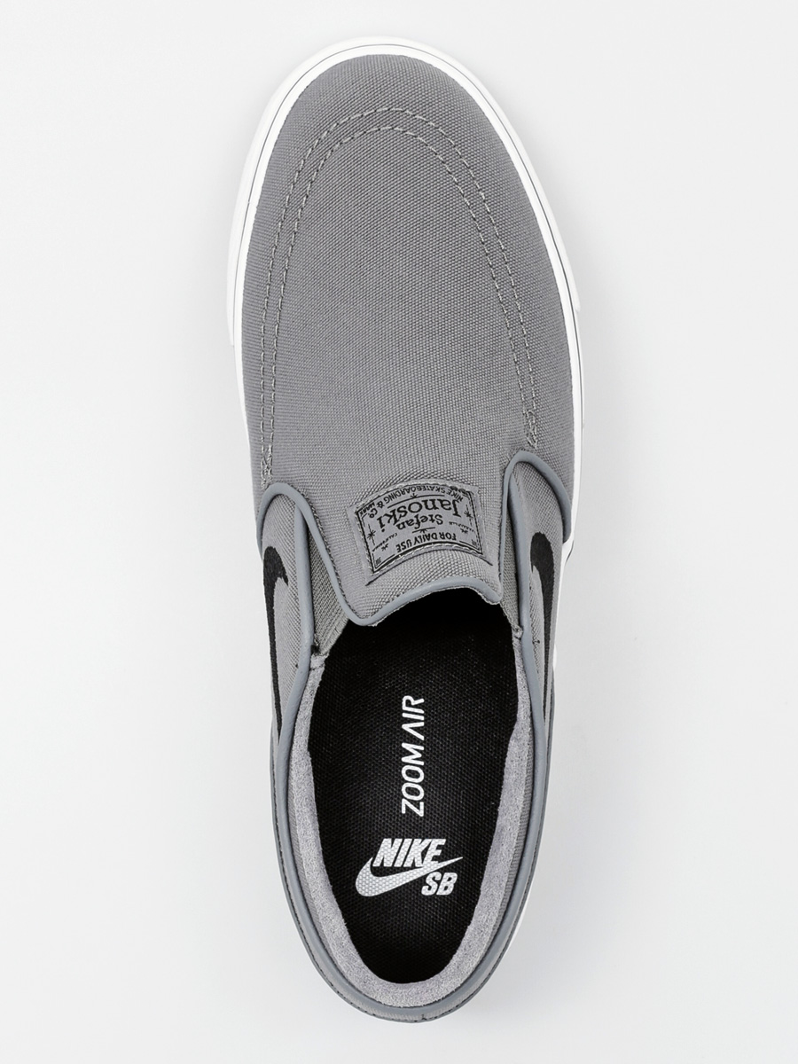 Boty Nike SB Zoom Stefan Janoski Slip Cnvs (cool grey/black white)