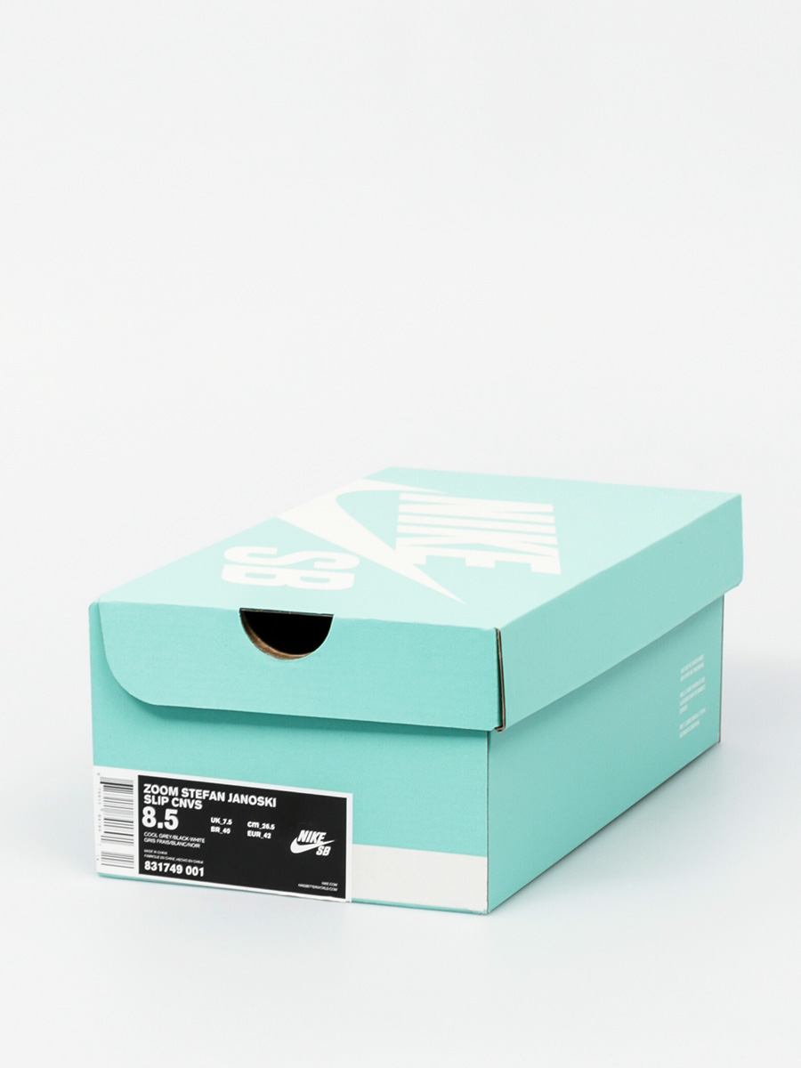 Boty Nike SB Zoom Stefan Janoski Slip Cnvs (cool grey/black white)