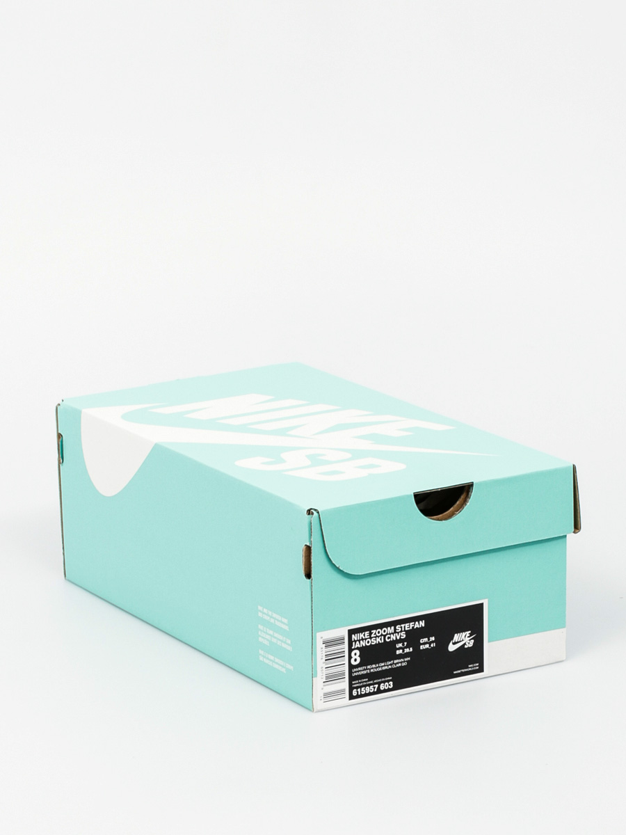 Boty Nike SB Zoom Stefan Janoski Cnvs (unvrsty rd/blk gm lght brwn wh)