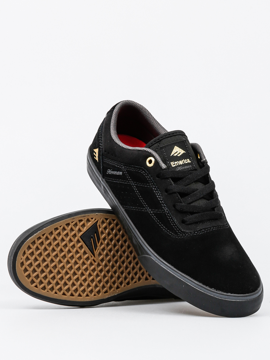Boty Emerica The Herman G6 Vulc černá (black/black)