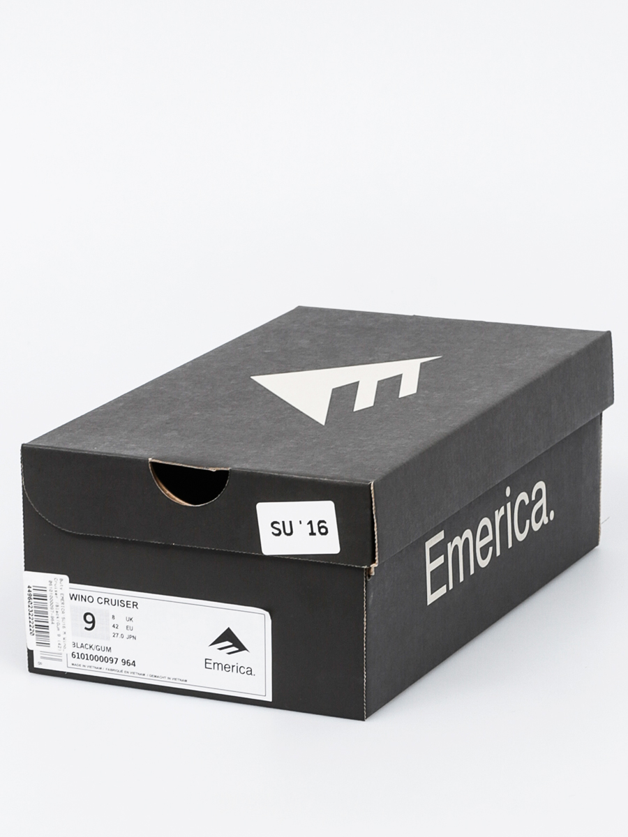 Emerica Boty Wino Cruiser (black/gum)