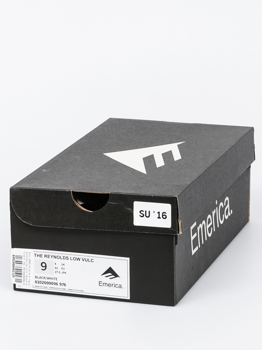 Emerica Boty The Reynolds Low Vulc (black/white)