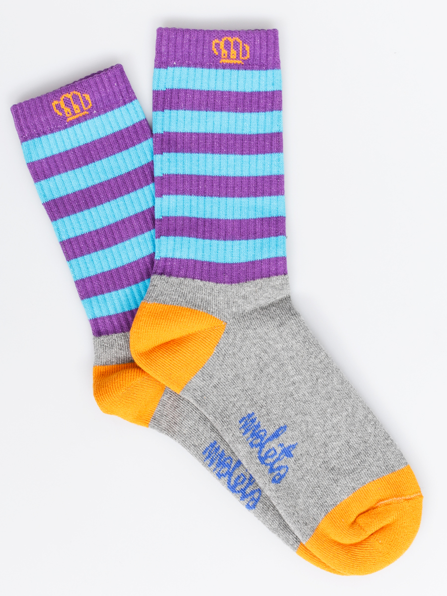 Ponožky Malita Wanted (violet/grey)